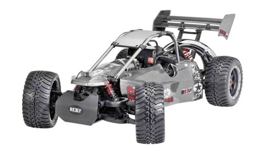 Reely Carbon Fighter III 1:6 RC modellbil Bensin Buggy RWD RtR 2,4 GHz