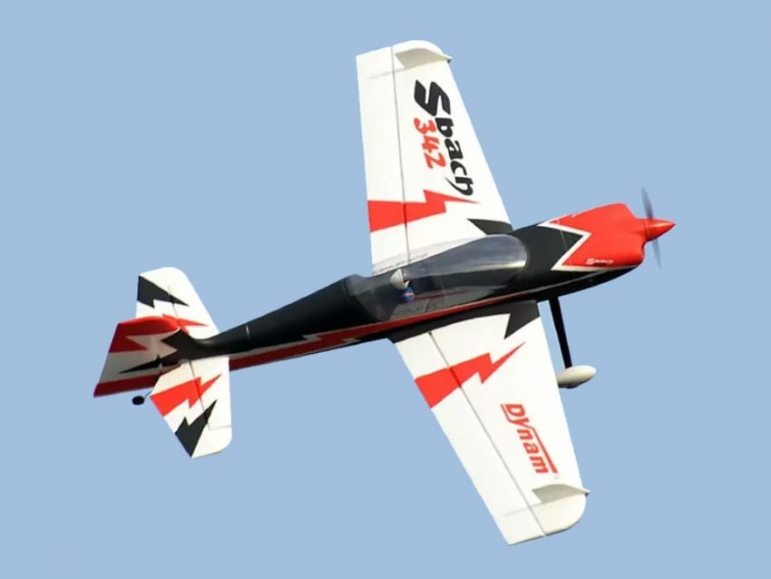 Dynam Sbach 342 1250 mm Wingspan EPO 3D Aerobatic RC Flygplan PNP