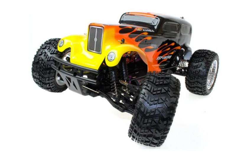 Crazyist 4WD Hot Rod Monster RC Truck