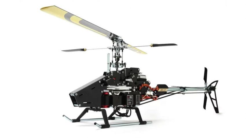KDS 450SV 2,4GHz 6CH RC RTF Helikopter (metallram), inget batteri