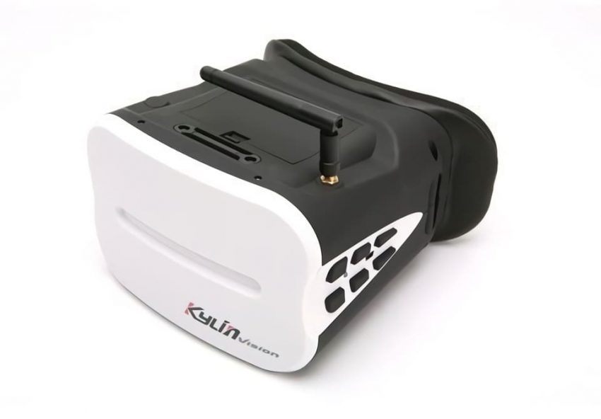 KDS Kylin FPV Goggles Vision 40CH 5.8G Full Band 5-tums VR-headset med batteri